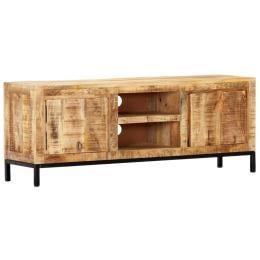 TV Cabinet 118x30x45cm Solid Mango Wood