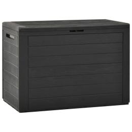 Garden Storage Box Anthracite 78x44x55 Cm