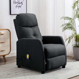 Recliner Dark Grey Fabric