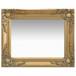 Wall Mirror Baroque Style 50x40cm Gold