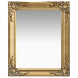 Wall Mirror Baroque Style 50x60cm Gold