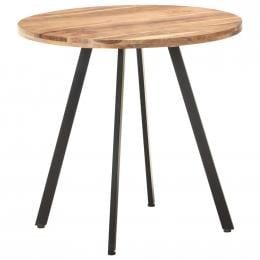 Dining Table 80 Cm Solid Acacia Wood