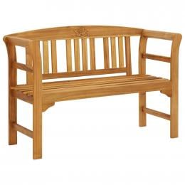 Garden Bench 120 Cm Acacia Wood