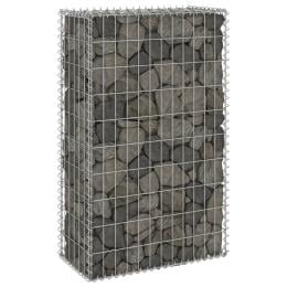 Gabion Wall With Covers Galvanised Steel 60x30x100 Cm