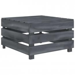 Garden Pallet Table Grey Wood