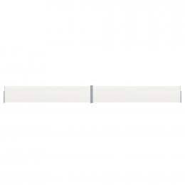 Patio Retractable Side Awning 140x1200 Cm Cream