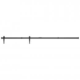 Mini Sliding Barn Door Kit Carbon Steel Length 200 Cm Width 100 Cm 