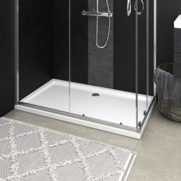 Rectangular Abs Shower Base Tray White 70x120 Cm