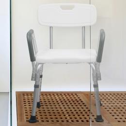 Orthonica Medical Shower tub Chair with Backrest & Armrest Seat