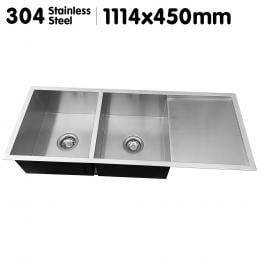 304 Stainless Steel Sink - 1114 x 450mm