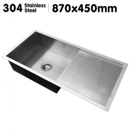 304 Stainless Steel Sink - 870 x 450mm