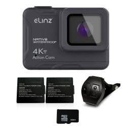 Sports Action Camera 4K Waterproof Touch Screen Remote Control 32GB