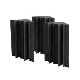 40pcs Studio Acoustic Foam Corner Bass Trap Sound Absorption