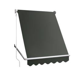 Window Fixed Pivot Arm Awning Blinds Retractable Canopy1.5x2.1m
