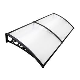 1m x 2.4m Window Door Awning Canopy Rain Cover Sun Shield