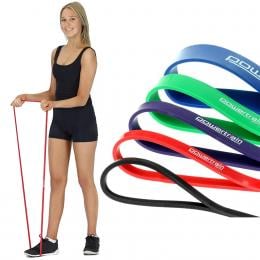 Powertrain Resistance Bands 5pc Heavy Duty Gym Exercise Set