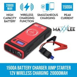 Maxxlee 1500a Car 12v Vehicle Emergency Jump Starter Battery Charger