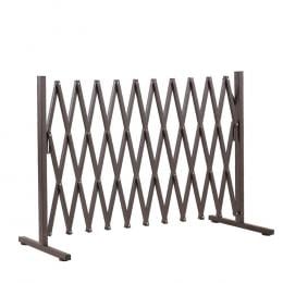 Expandable Metal Steel Safety Gate  Fence Barrier Indoor Outdoor