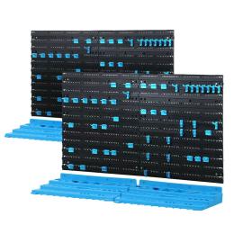 108 Storage Bin Rack Wall Mounted Tools Organiser Peg Bench Garage
