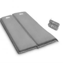 Self Inflating Mattress Camping Sleeping Mat Air Bed Pad Double Coffee
