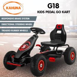 Kahuna Kids Ride On Pedal Powered G18 Go Kart - Red