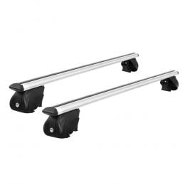 Universal Car Roof Rack 1390mm Cross Bars Aluminium Car 90kgs