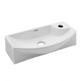 Ceramic Basin Bathroom 45 x 23cm White