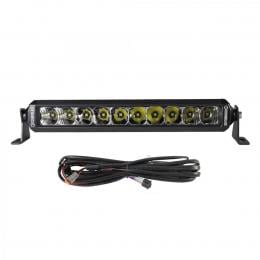 Cosmoblaze 10in Osram Led Light Bar Driving 1 Row Flood Spot Combo