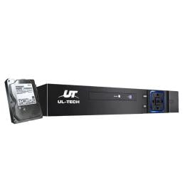 Ul-tech Cctv Security Camera 4ch Dvr 1080p 5in1 Recorder Video 4tb