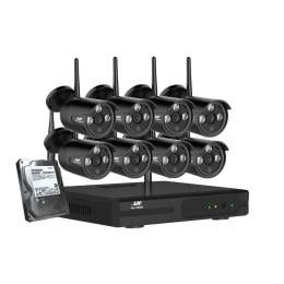 Ul-tech Wireless Cctv Home Security Camera System Wifi 8ch 3mp Nvr 4tb