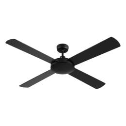52 Ceiling Fan w/Remote - Black