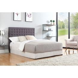 Cilantro Queen Charcoal Headboard