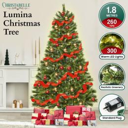 Christabelle 1.8m Prelit Lumina Pine Christmas Tree