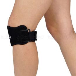 Reinforced kneecap injury compression support