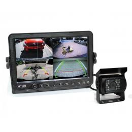 9In Dvr Monitor 4ch Realtime  Vehicle Reversing Recording 1 Camera