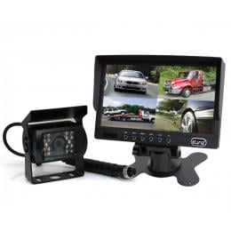 Elinz 7In Quad Monitor Splitscreen Colour Ccd Reversing with 1 Camera