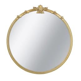 Gerogian Gold Round Mirror 76x2.5x79cm
