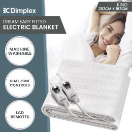 Dimplex DHDEBK Dream Easy Fitted Electric Blanket - King