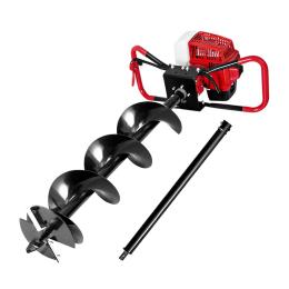 Petrol Post Hole Digger 92cc Drill Borer Fence Extension Auger Bits