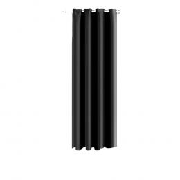 Single Panel Blockout Curtains Panels Black 180x230cm