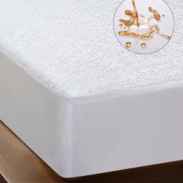 DreamZ Terry Cotton Fully Fitted Waterproof Mattress Protector Double