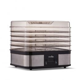 5 Star Chef Food Dehydrator with 5 Trays - Silver