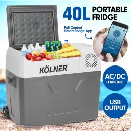 Kolner 40L Portable Fridge Cooler Freezer Camping Food Storage