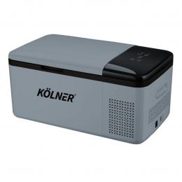 Kolner 20L Portable Fridge Cooler Freezer Camping Refrigerator - Grey