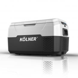 Kolner 20L Portable 12v Car Fridge Cooler Camping Freezer Black