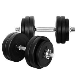 30kg Dumbbells Weight Plates Home Gym Fitness Exercise