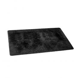 Ultra Soft Shaggy Rug 200x230cm Floor Carpet Anti-slip Area Rugs Black