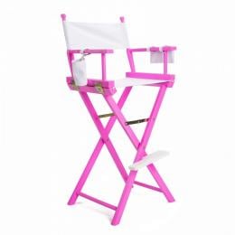 Tall Director Chair - PINK HUMOR