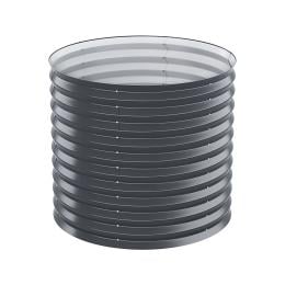 Garden Bed 80x68cm Planter Box Steel - Black