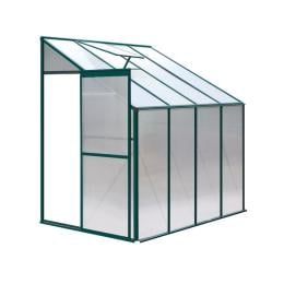 Greenfingers Greenhouse Aluminium Garden Polycarbonate 2.52x1.27m